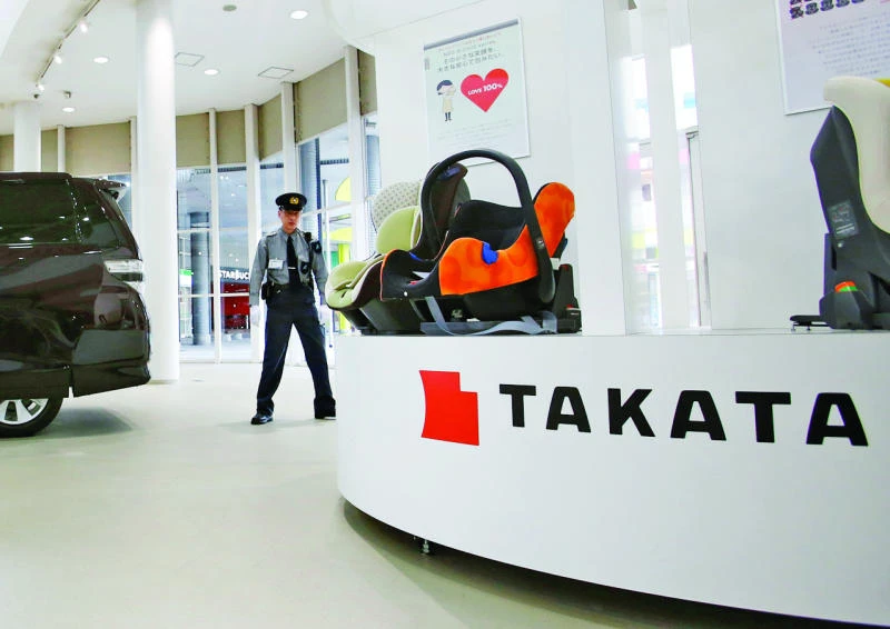 Takata’s president steps down over airbag scandal