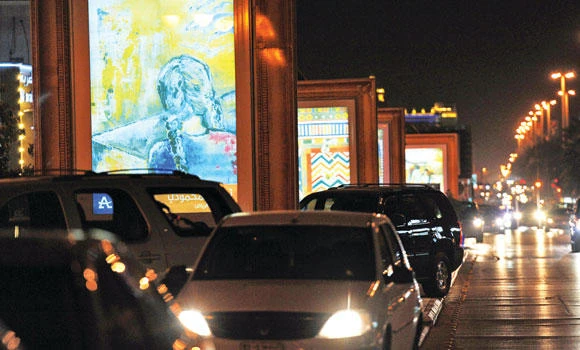 First outdoor art show adorns Riyadh street
