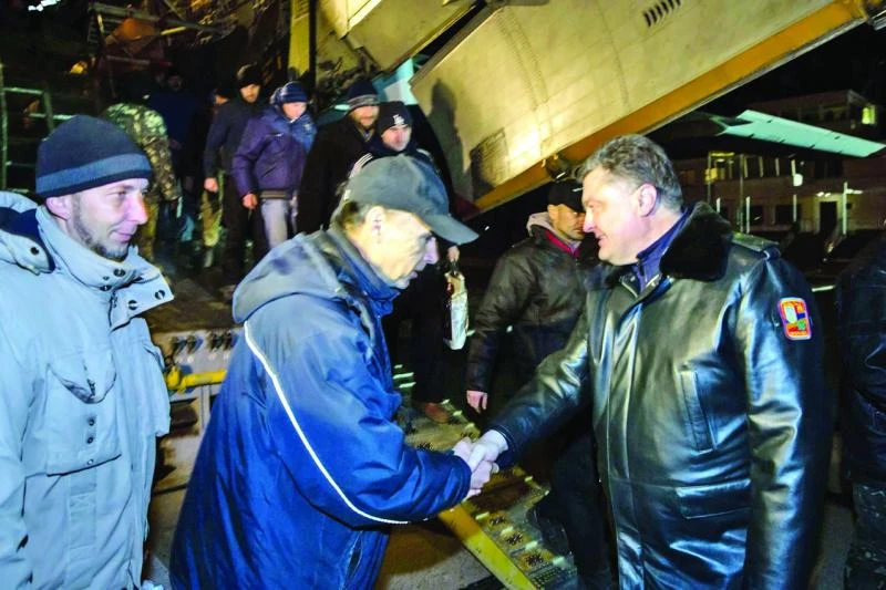 Kiev, rebels swap captives
