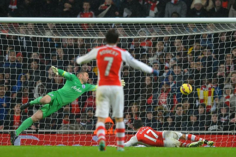 Sanchez saves Arsenal as Giroud sees red