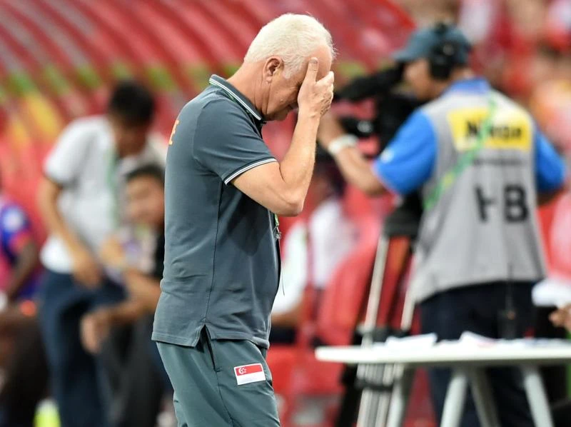 Singapore coach Stange faces sack calls after Suzuki Cup exit
