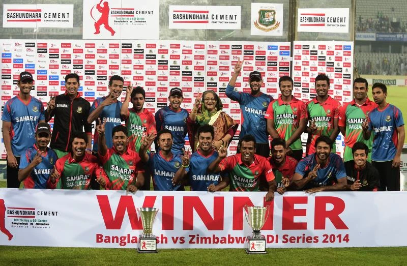 Bangladesh’s Taijul grabs hat trick on debut in Zimbabwe rout
