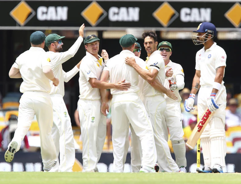 Johnson inspires Australia to Gabba Test victory
