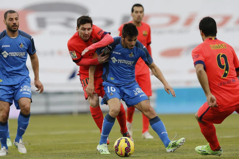 Barca held to goalless stalemate at rainy Getafe