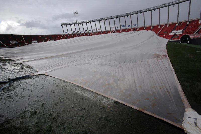 Waterlogged pitch causes venue change for Real semi