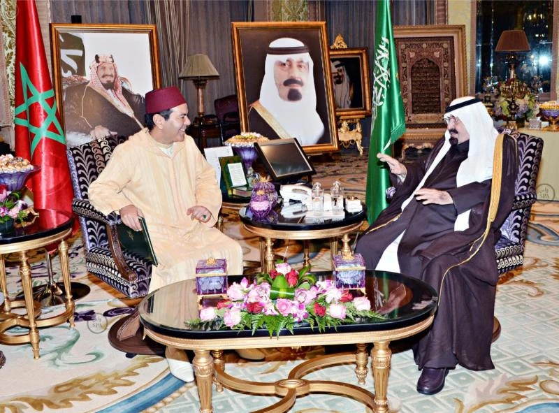 King Abdullah receives Moroccan prince