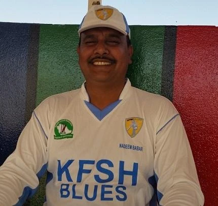 Nadeem Babar stars in Saudi Orix cricket