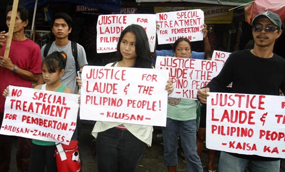 US Marine charged in Filipino transgender slaying