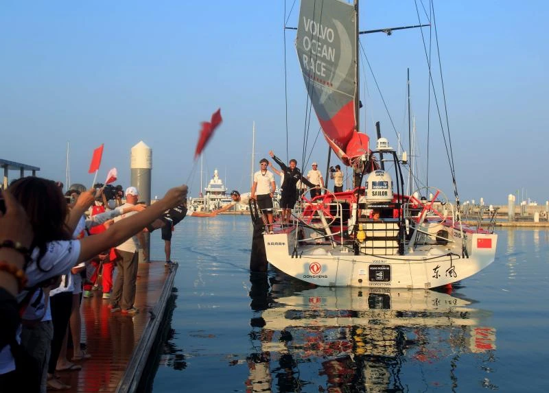 Dongfeng wins 3rd leg of Volvo Ocean Race