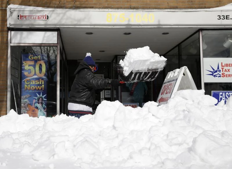 Honeymooners snowed in as US temperature plays havoc