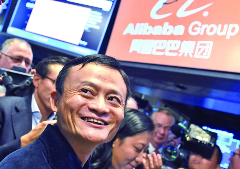 World’s 400 richest add $92bn in 2014
as Alibaba jumps