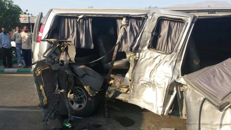 Student killed, 13 others injured in Asir van crash