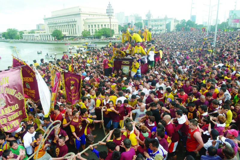 5.5 million in Philippines parade ahead of papal visit