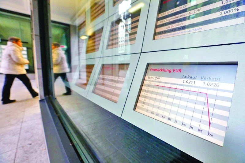 Switzerland stuns markets by giving up on currency peg