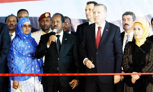 Turkish president visits war-torn Somalia