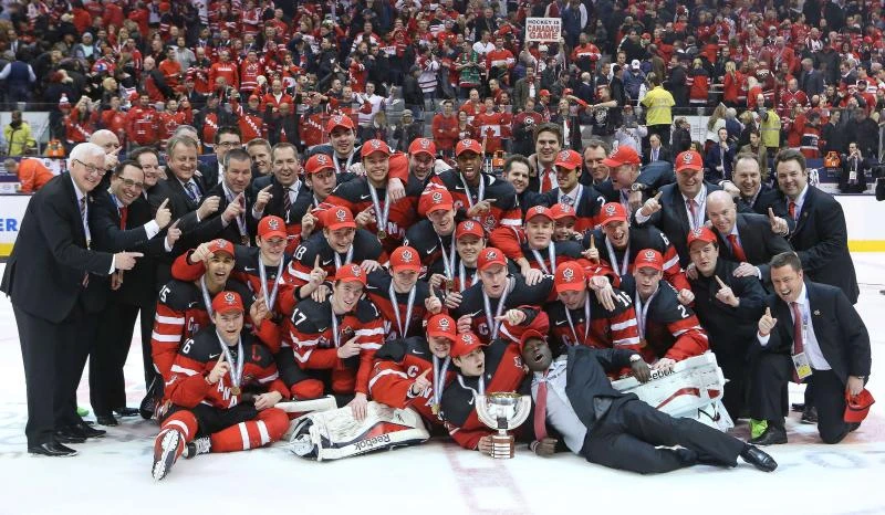Canada holds on to end gold medal wait