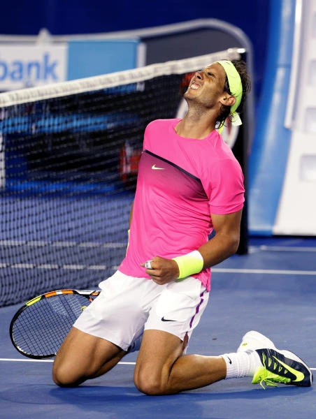 Nadal, Sharapova escape to victory in Melbourne