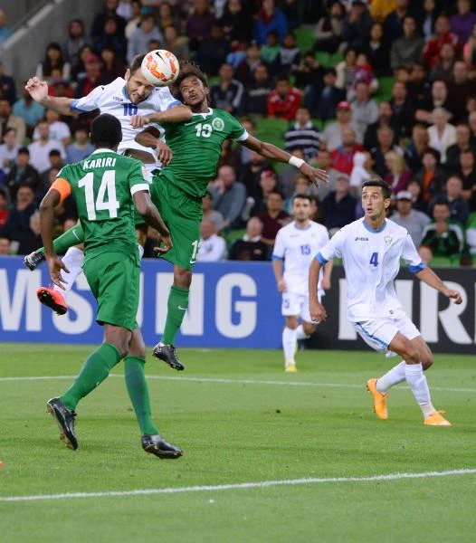 Uzbeks oust Saudi Arabia in thriller