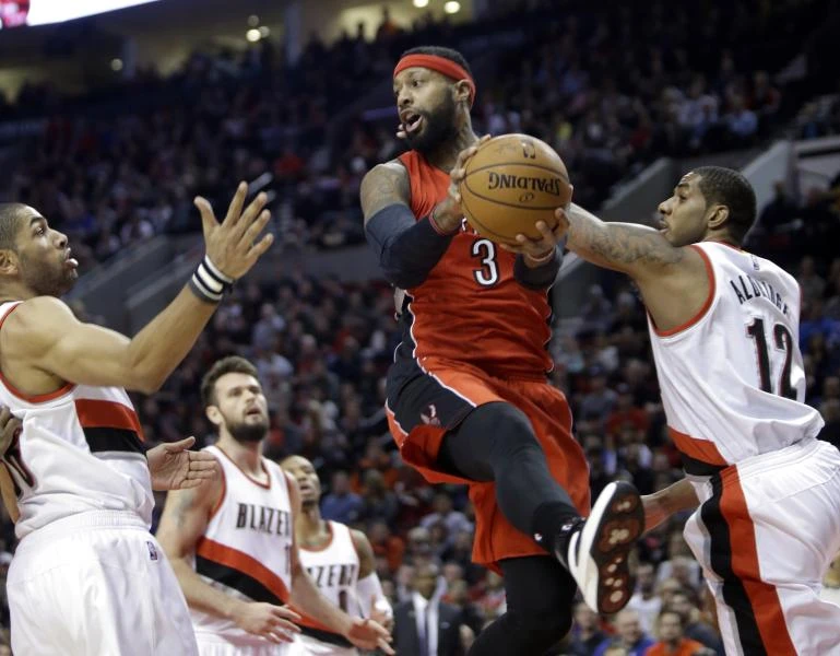 Blazers rally past Raptors in OT to stretch NW lead
