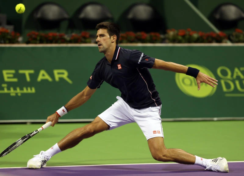 Djokovic off to fast start in Doha