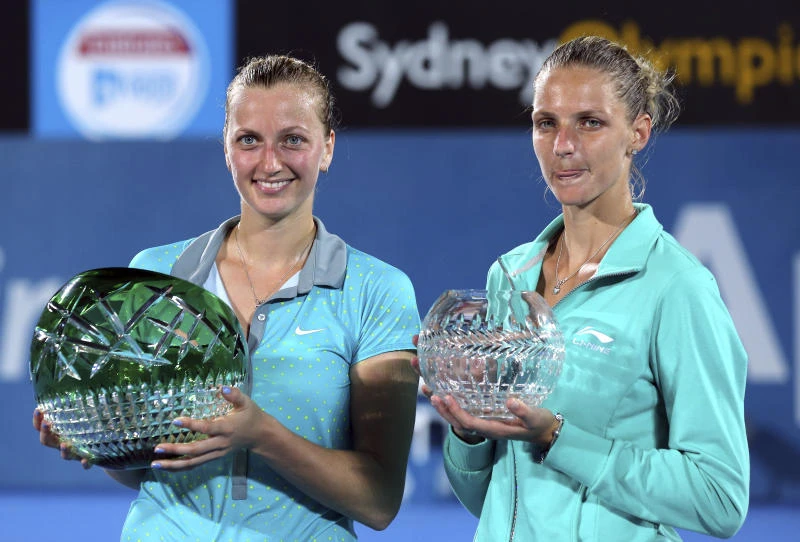 Kvitova downs fellow Czech Pliskova to win Sydney title