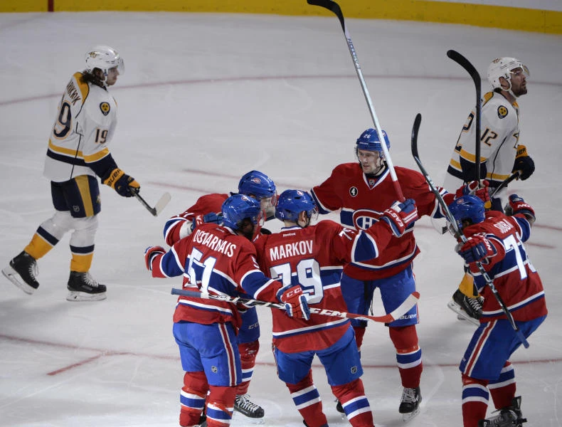 Canadiens win after shootout to cost Predators East lead