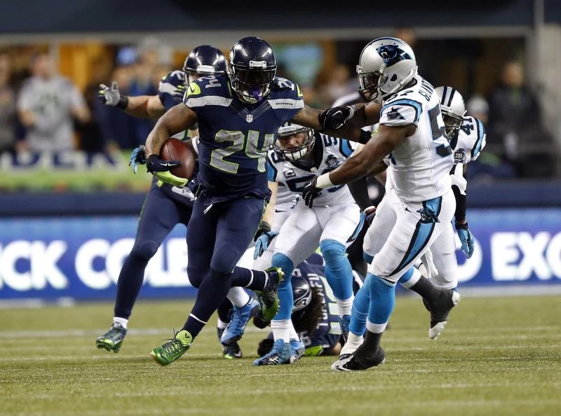 Seahawks power past Panthers for playoff win