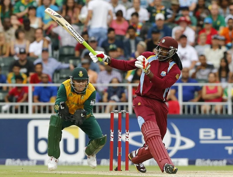 Du Plessis heroics in vain as Windies win run-fest and series