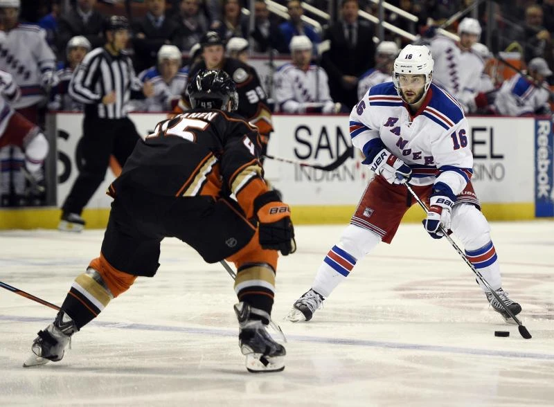 Rangers continue hot streak with win at Ducks