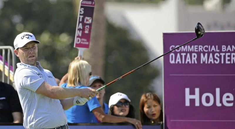Garcia blows chance as four share Qatar lead