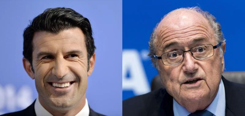 Luis Figo announces bid for FIFA presidency