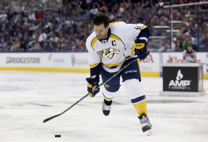 Predators’ Weber rules hardest shot competition