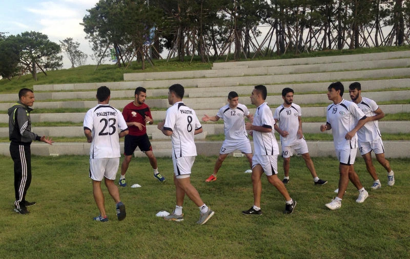 Palestine praying for Japan miracle