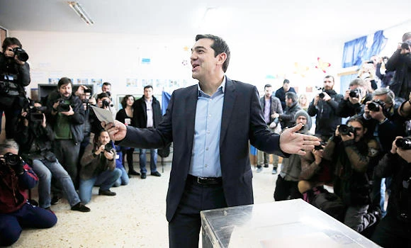 Greece exit poll shows anti-bailout party winning election