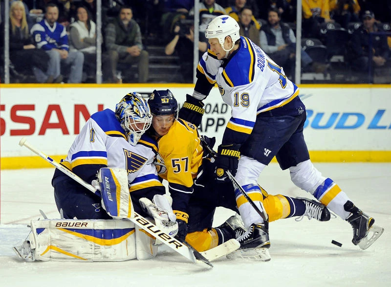 Predators close on Central lead with win over Blues