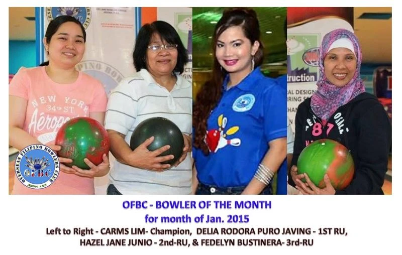 Pagtalunan, Lim January champs in OFBC monthly tourney