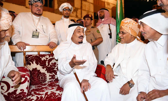 The whole nation is rallying behind King Salman