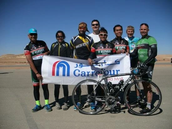 Ahlin rules Riyadh Wheelers 80km road race
