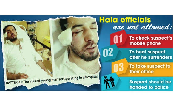 Haia men face penalties for hitting citizen