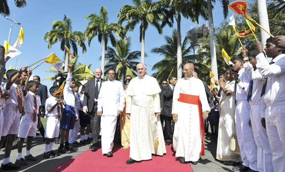 Pope Francis says Sri Lanka should seek 'truth' over civil war