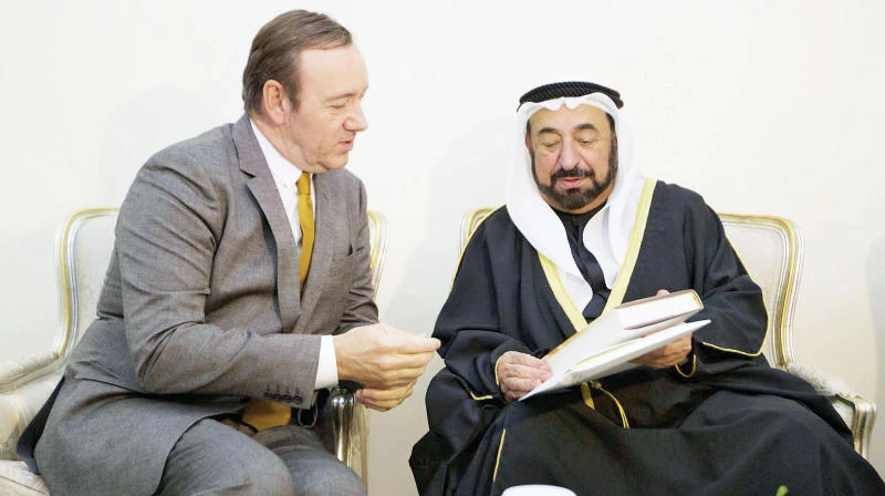 Spacey skips award shows to help aspiring Arab actors