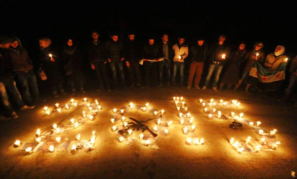 Syria war deadliest in 2014 with 76,000 killed: monitor