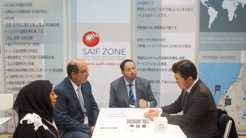 Sharjah Free Zone’s team in key Japan talks