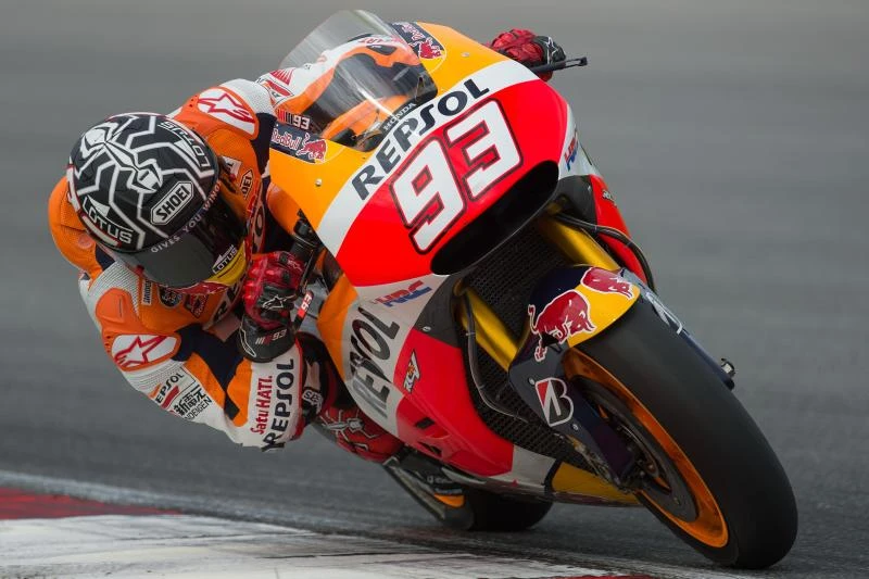 Marquez leads at Malaysian test sessions