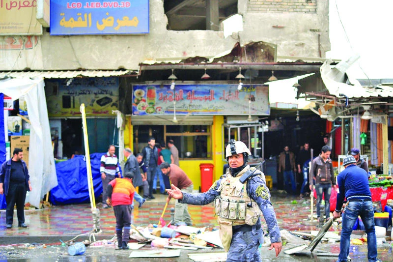 Blasts kill 27 in Iraq