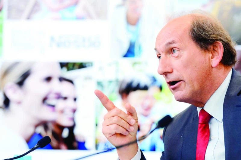 Nestle net profit soars 45% despite slipping sales