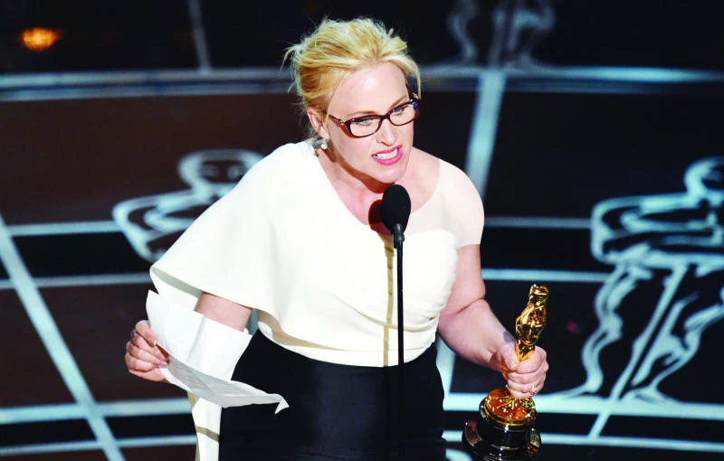 Arquette defends Oscar speech