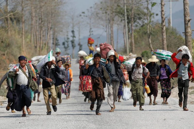 Myanmar urges China to prevent rebel attacks from across border