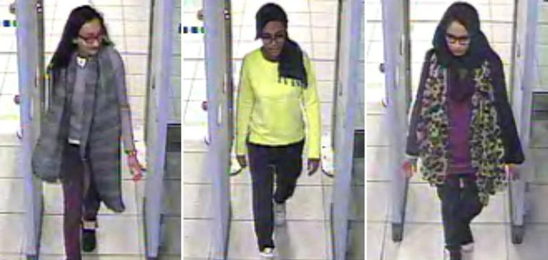 British police
reject Turkish claims over IS-bound girls