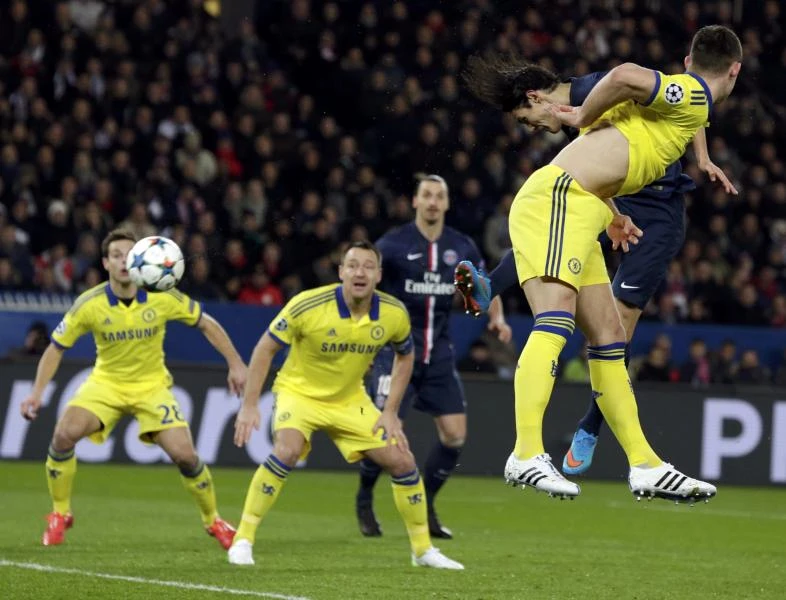 Honors even in Champions as Cavani pegs back Chelsea